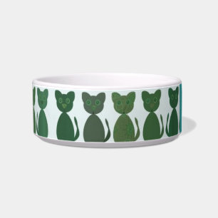Écuelle Destin d'amour de bureau de motif d'animal familie