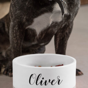 Écuelle do-it-yourself Bowl pour animaux   Nom personnalis