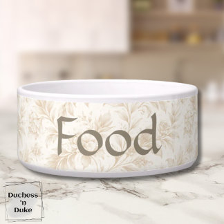 Écuelle Dog Food Bowl - Ivlry Botanical, Name 