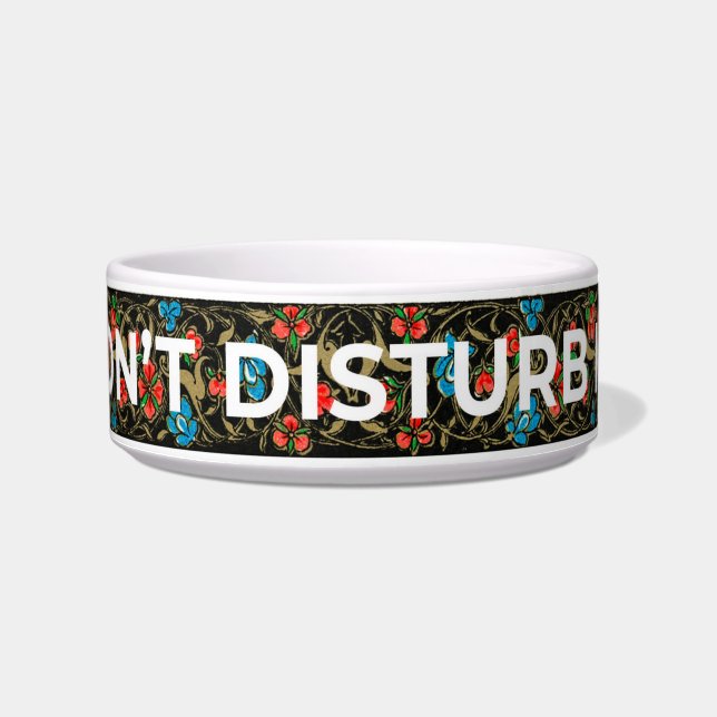 Écuelle Don's Disturb Me-Pet Bowl (Devant)