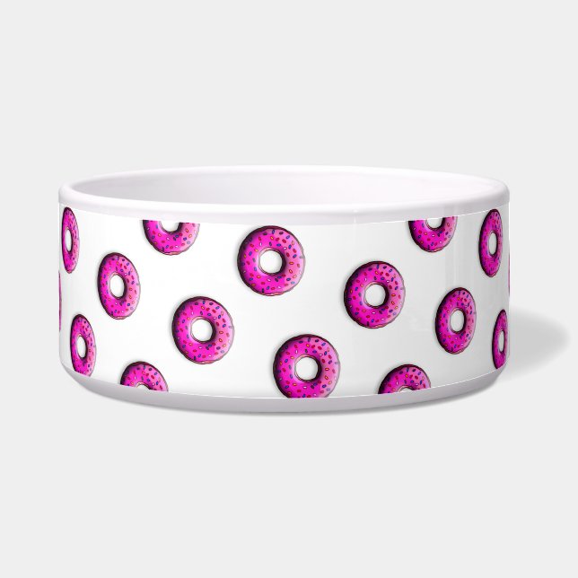 Écuelle Donut rose - pépites colorées 1 (Devant)