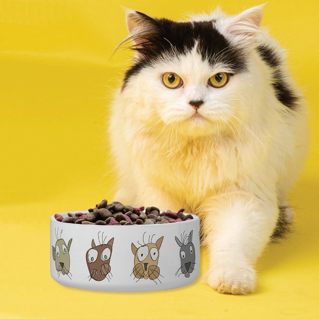 Écuelle Doodle chats (Créateur téléchargé)