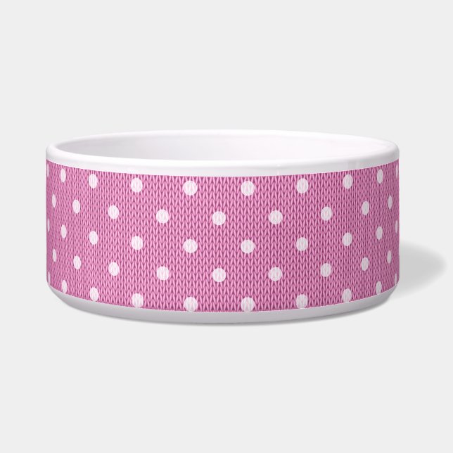 Écuelle Dotty Délice Pink Pet Bowl (Devant)