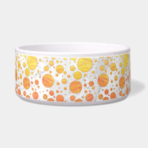 Écuelle Dragons Oeil Orange Polka Motif