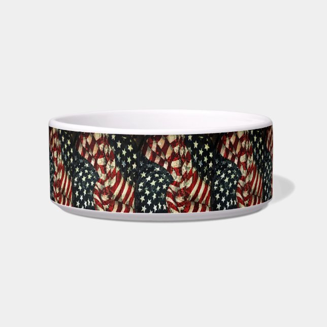 Écuelle Drapeau américain-Camouflage par Shirley Taylor (Droite)