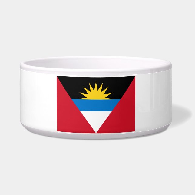 Écuelle Drapeau d'Antigua-et-Barbuda (Devant)