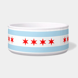Écuelle Drapeau de Chicago, Illinois Bowl