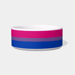 Écuelle Drapeau de fierté bisexuel