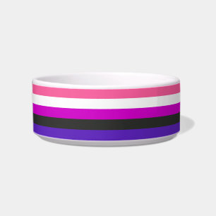 Écuelle Drapeau de fierté genderfluid