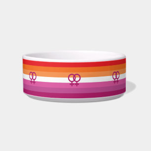 Écuelle Drapeau de fierté lesbienne WLW