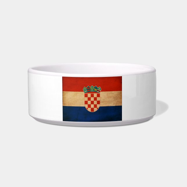 Écuelle Drapeau de la Croatie (Devant)