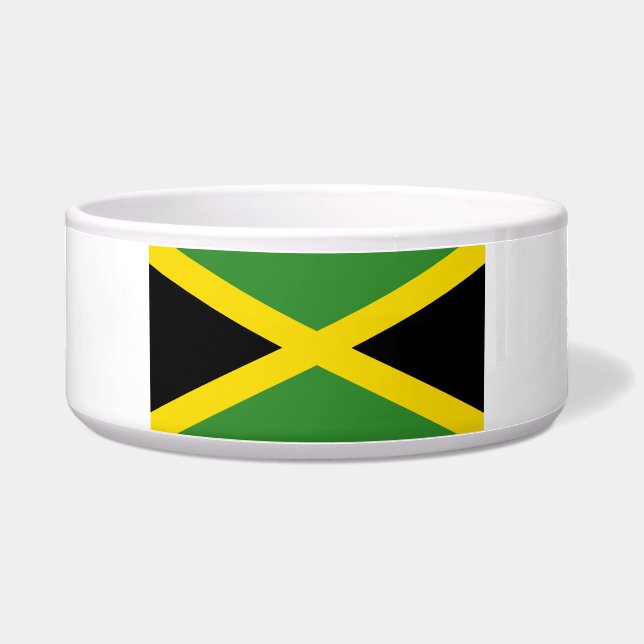Écuelle Drapeau de la Jamaïque (Devant)