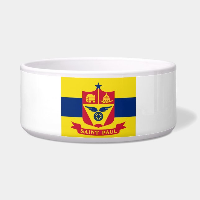 Écuelle Drapeau de Saint Paul (Minnesota) (Devant)