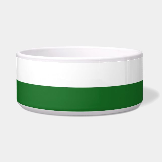 Écuelle Drapeau de Saxe (État allemand) (Devant)