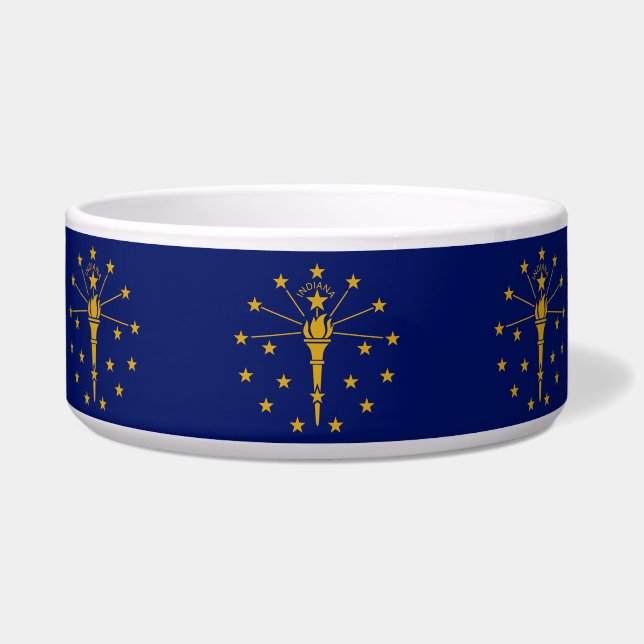 Écuelle Drapeau d'État de l'Indiana (Devant)