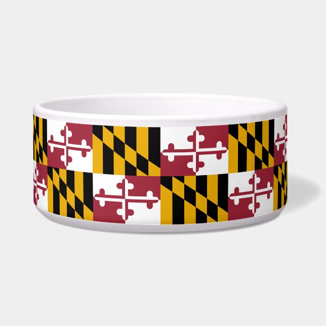Écuelle Drapeau d'État du Maryland (Devant)
