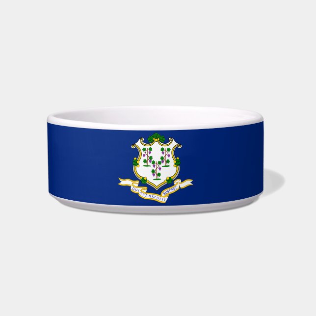 Écuelle Drapeau du Connecticut-Sceau (Devant)