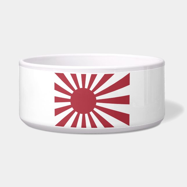 Écuelle Drapeau du soleil levant impérial du Japon, Edo à  (Devant)