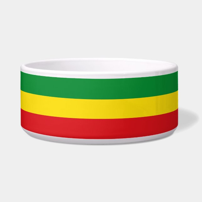 Écuelle Drapeau rastafari éthiopien Rasta (Devant)