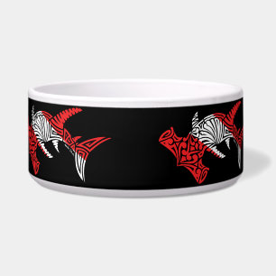 Écuelle Drapeau Tribal Scuba Hammerhead Pet Bowl