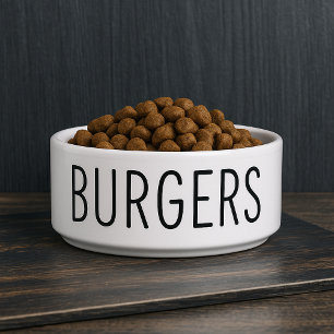 Écuelle Drôle Burgers Chien