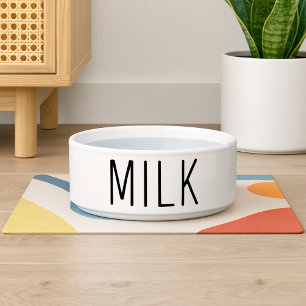Écuelle Drôle Chien au lait