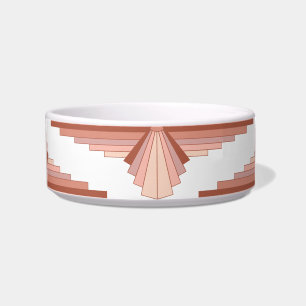 Écuelle Éléments Art déco dans une palette d'or rose