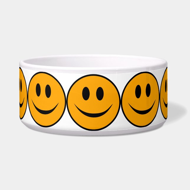 Écuelle Emoji du visage souriant (Devant)