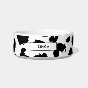 Écuelle Empreinte de léopard personnalisable