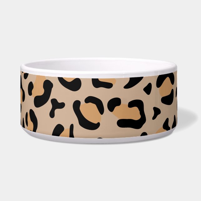 Écuelle Empreinte de léopard, Spots de léopard, Leopard Br (Devant)