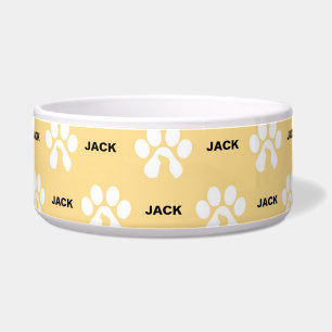 Écuelle Empreinte de patte Chien personnalisé