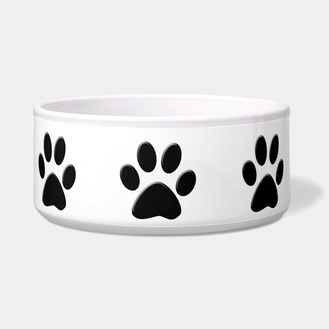 ÉCUELLE EMPREINTE DE PATTE DE CHIEN (Devant)