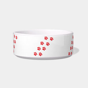 Écuelle Empreintes de pattes de chiens