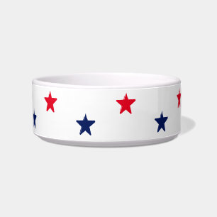 Écuelle États-Unis rouge blanc bleu Patriotique étoiles mo