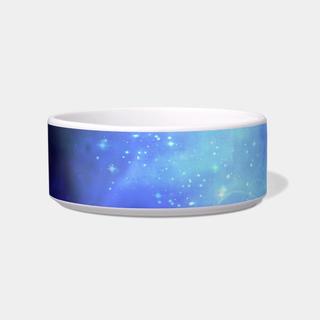 Écuelle Étoiles bleues dans l'espace (Devant)