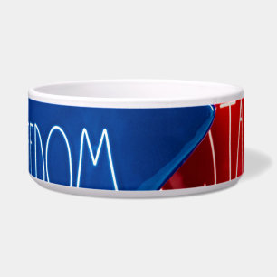 Écuelle Étoiles patriotiques Pet Bowl with FREEDOM STARS T