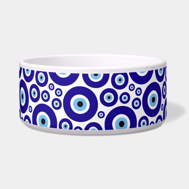 Écuelle Evil Eye Pattern, Greek Eye, Turkish Eye, Nazar (Devant)