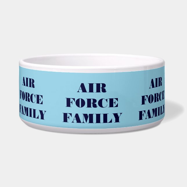 Écuelle Famille de l'Air Force Bowl (Devant)