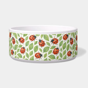 Écuelle Feuilles et coccinelles
