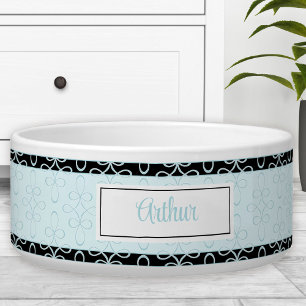 Écuelle Filigree Nom du Motif Blue Pet Bowl