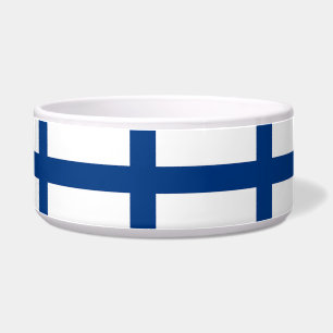 Écuelle Finlande Drapeau pour animaux domestiques