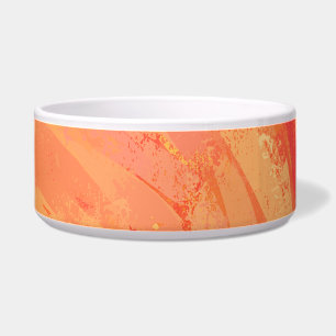 Écuelle Fire Lake Orange Swirl
