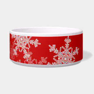 Écuelle Flacons de Noël rouges et blancs mignons