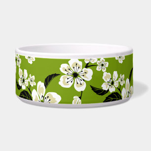 ÉCUELLE FLEUR DE CERISIER - SAKURA EN VERT MATCHA