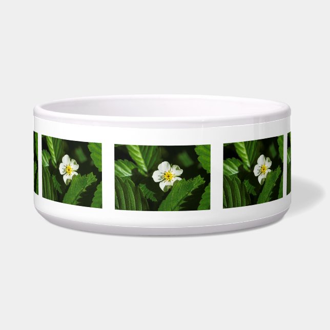 Écuelle Fleur de fraises sauvages (Devant)