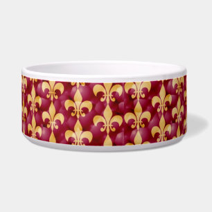 Écuelle Fleur de Lis Pet Bowl