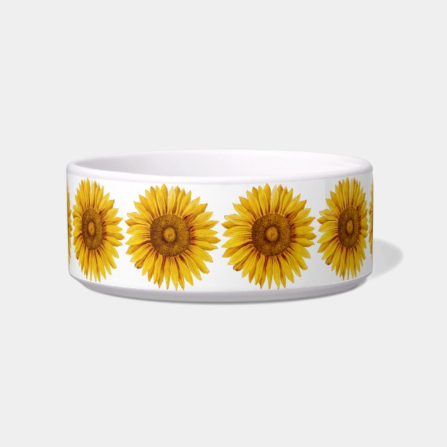 Écuelle Fleur de tournesol Vintage (Devant)