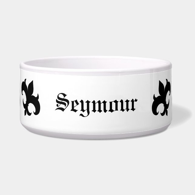 Écuelle Fleur médiévale de lis (Devant)