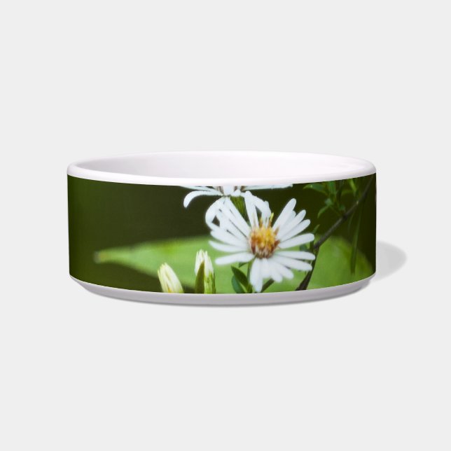 Écuelle Fleur sauvage blanc (Devant)