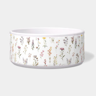 Écuelle Fleurs colorées, Fleurs sauvages, Fleurs de Jardin